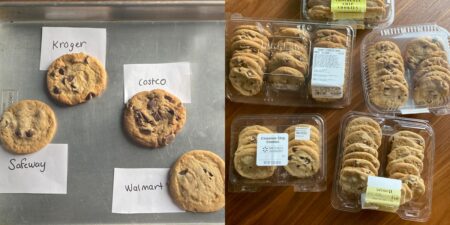 I’m a professional baker. I tried chocolate-chip cookies from Costco, Walmart, Kroger, and Safeway to find the best.