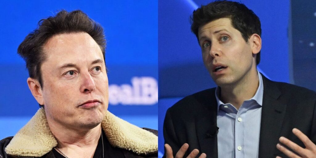 Elon Musk and Sam Altman founded OpenAI together, but now trade barbs. Here’s the history of their working relationship and feud.