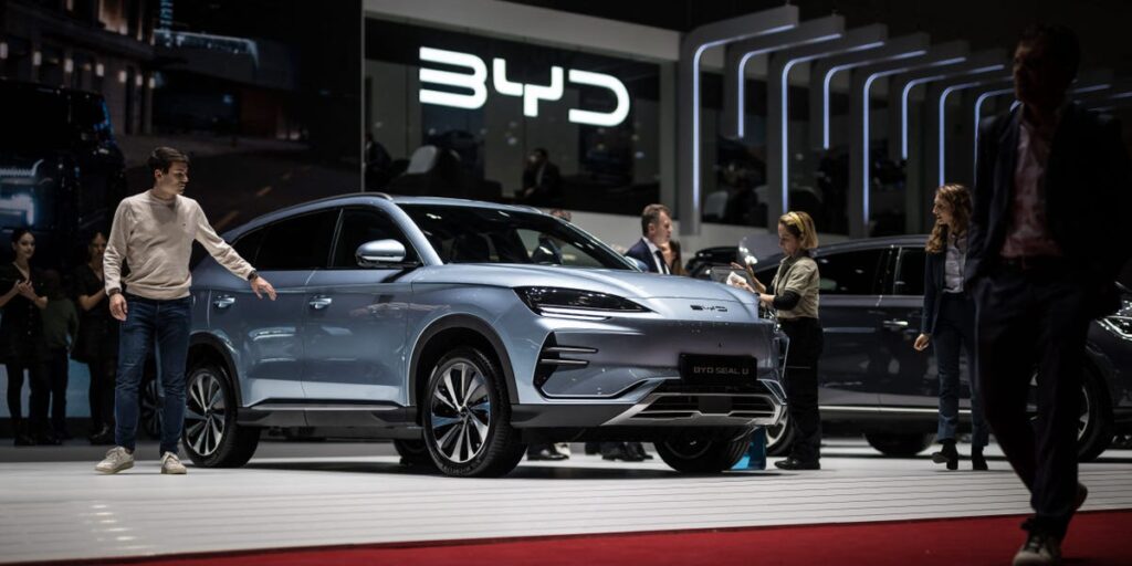 BYD’s hybrid popularity catches up to Tesla in China