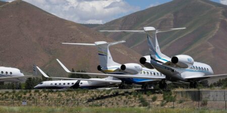 Private jet usage is way up for 2 reasons