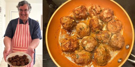 My dad’s Greek meatballs are the perfect quick dinner — and so easy to make