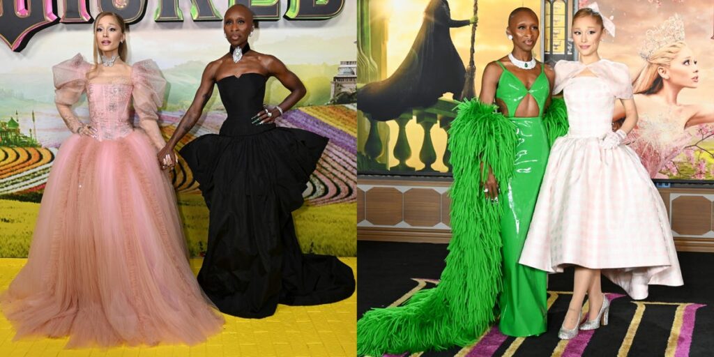 The ‘Wicked’ cast is embracing method dressing to promote the film. Here are their red-carpet looks, ranked from least to most on theme.