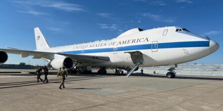 See inside the E-4B ‘Nightwatch,’ nicknamed the ‘doomsday plane’ for its ability to help US presidents survive nuclear war