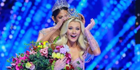 Miss Denmark has been crowned the winner of Miss Universe for the first time in the pageant’s history