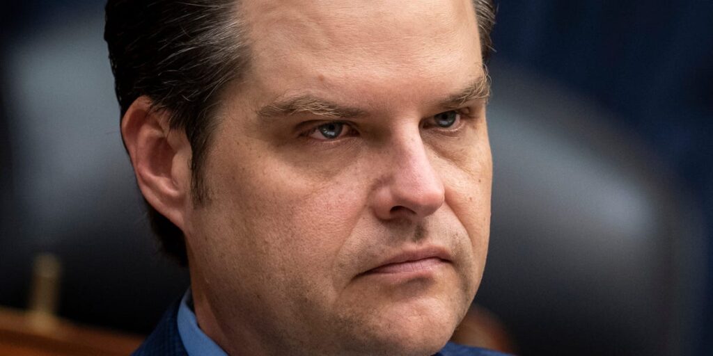 Matt Gaetz has a history of going after Big Tech. As Trump’s attorney general he’d be tasked with enforcing antitrust laws.