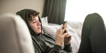 Watching TikTok videos with my teen keeps us connected. We’ve had thoughtful conversations thanks to social media.